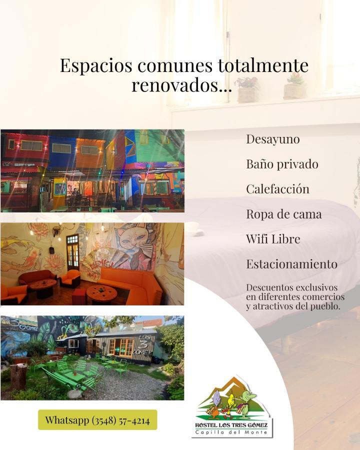 Los 3 Gomez Capilla del Monte Eksteriør billede